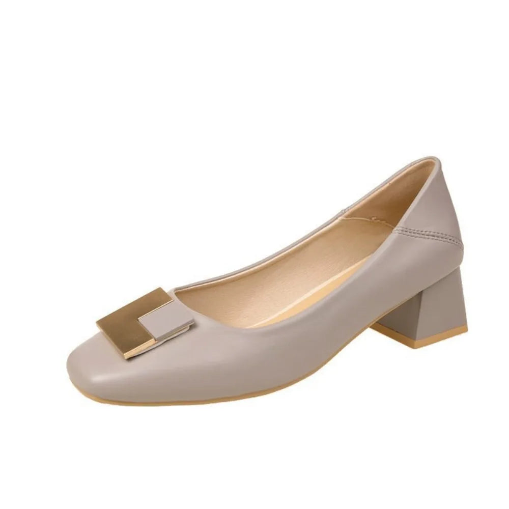 Janelle | Modern Square Toe Heels