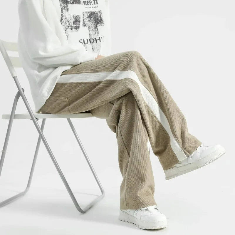 Brayden | Corduroy Wide-Leg Joggers