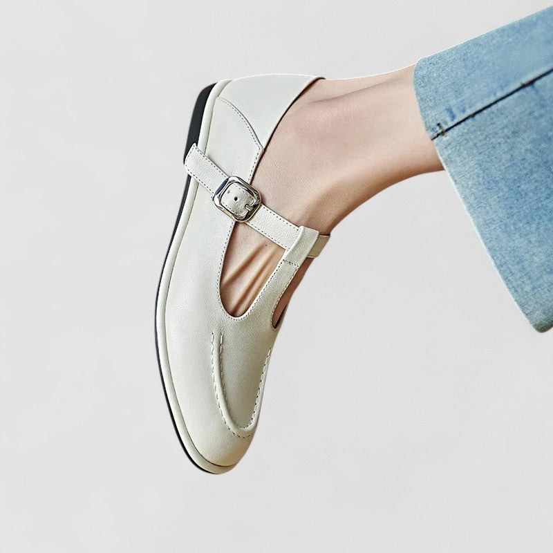 Lena | Comfortable Low Heel Mary Jane