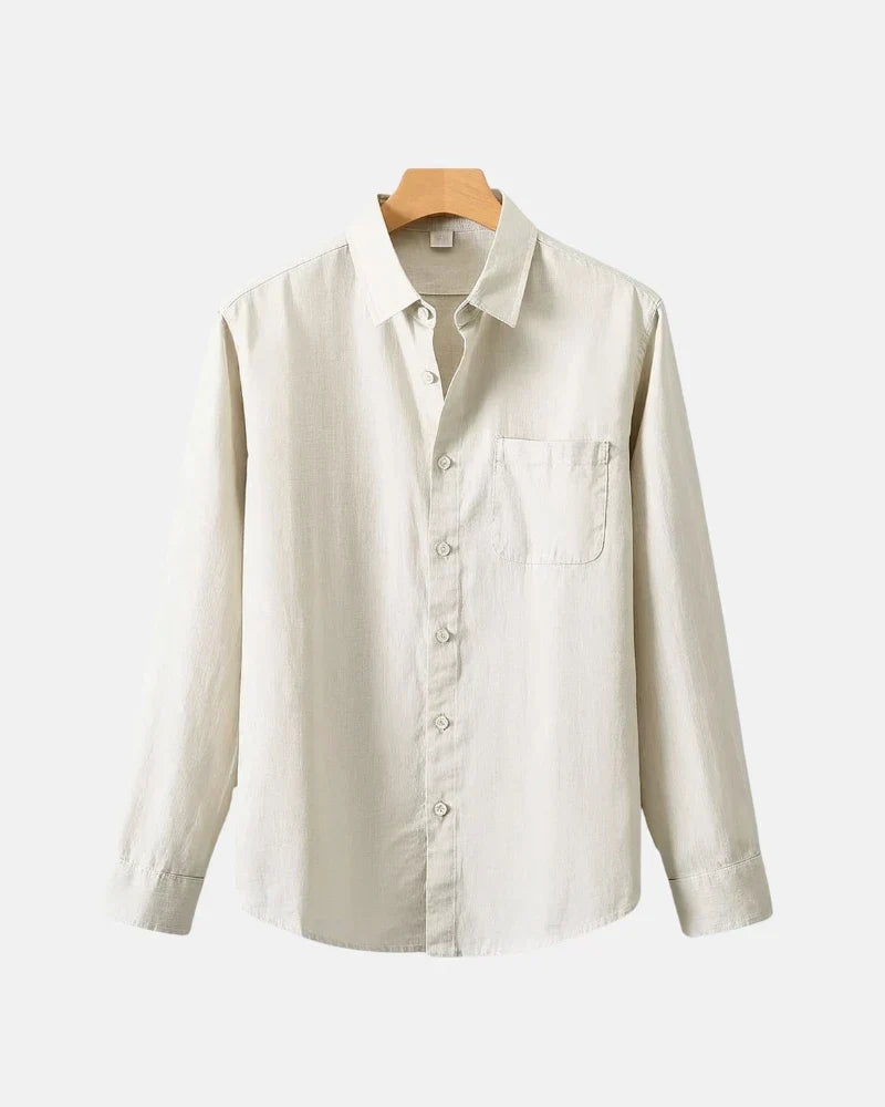 Effortless Linen Statement Shirt
