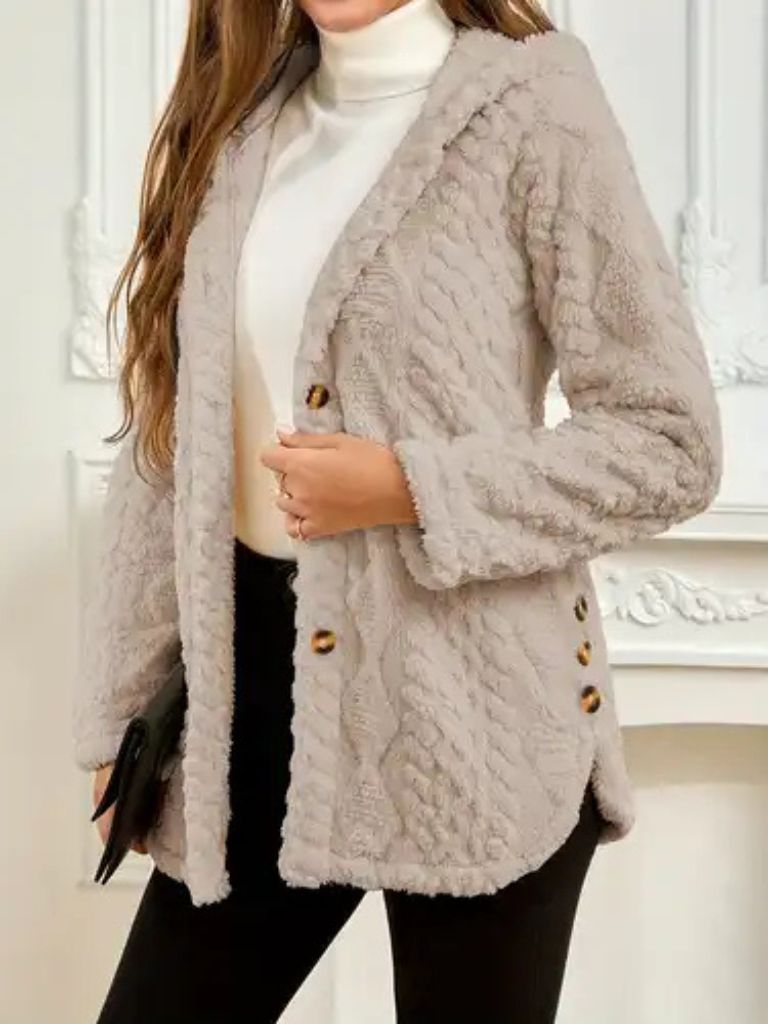 Laura | Cozy Hooded Cardigan Jacket