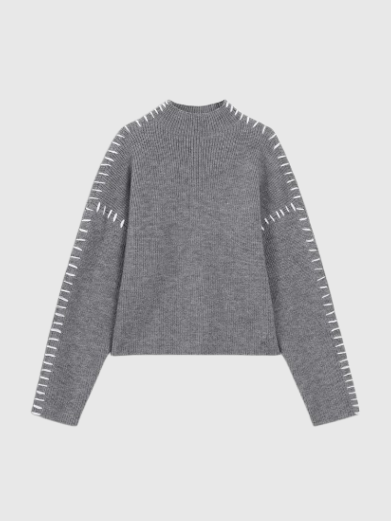 Brenda | Cozy-Chic Mock Neck Sweater