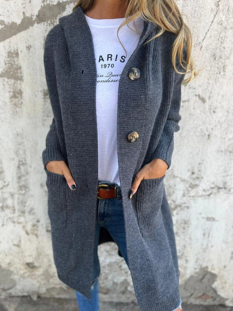 Janelle | Soft Longline Knit Cardigan