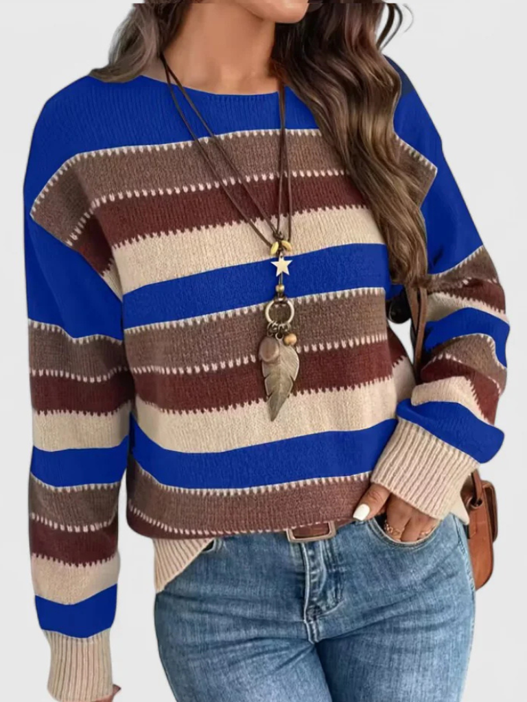 Harper | Effortless Striped Pullover