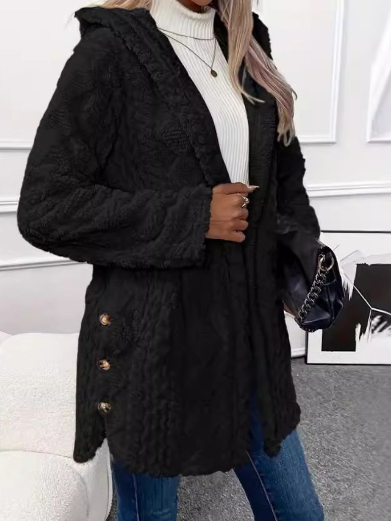Laura | Cozy Hooded Cardigan Jacket