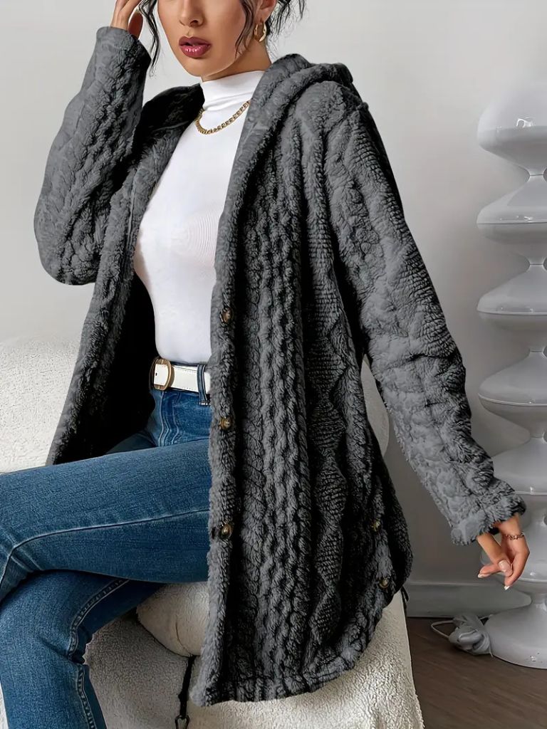 Laura | Cozy Hooded Cardigan Jacket