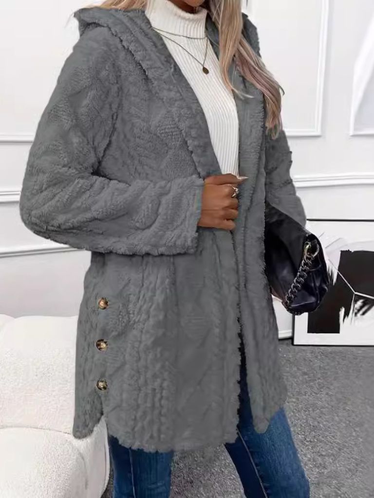 Laura | Cozy Hooded Cardigan Jacket