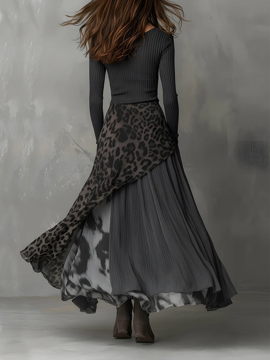 Aria | Bohemian Print Maxi Dress