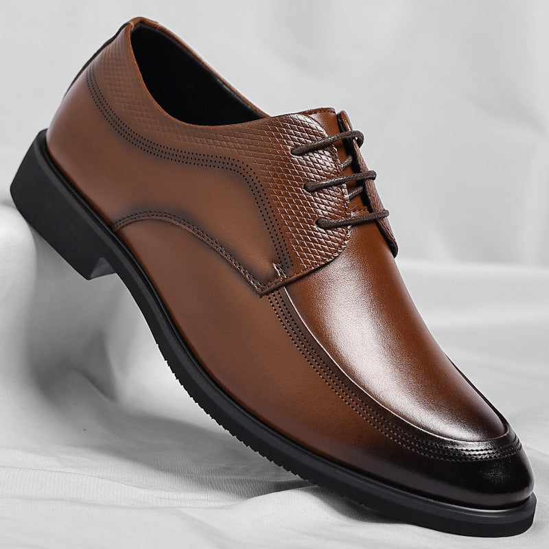 Levi | GLEAMING LEATHER OXFORD SHOES