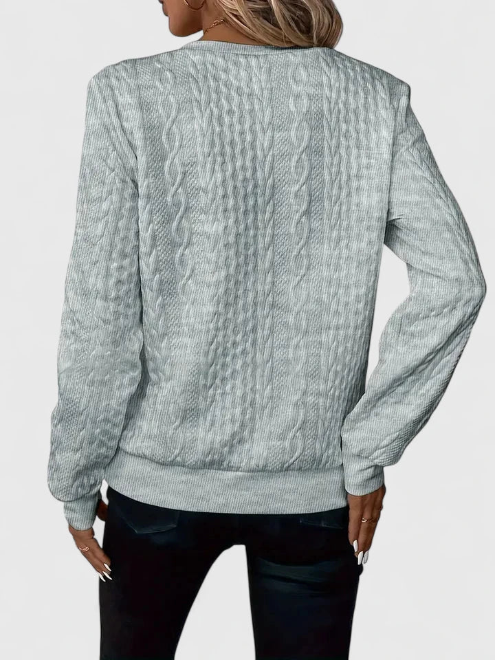 Ara | Modern Zipper Sweater