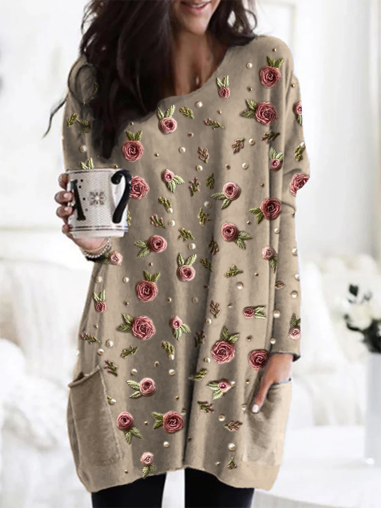 Ayla | Rose Printed Tunic