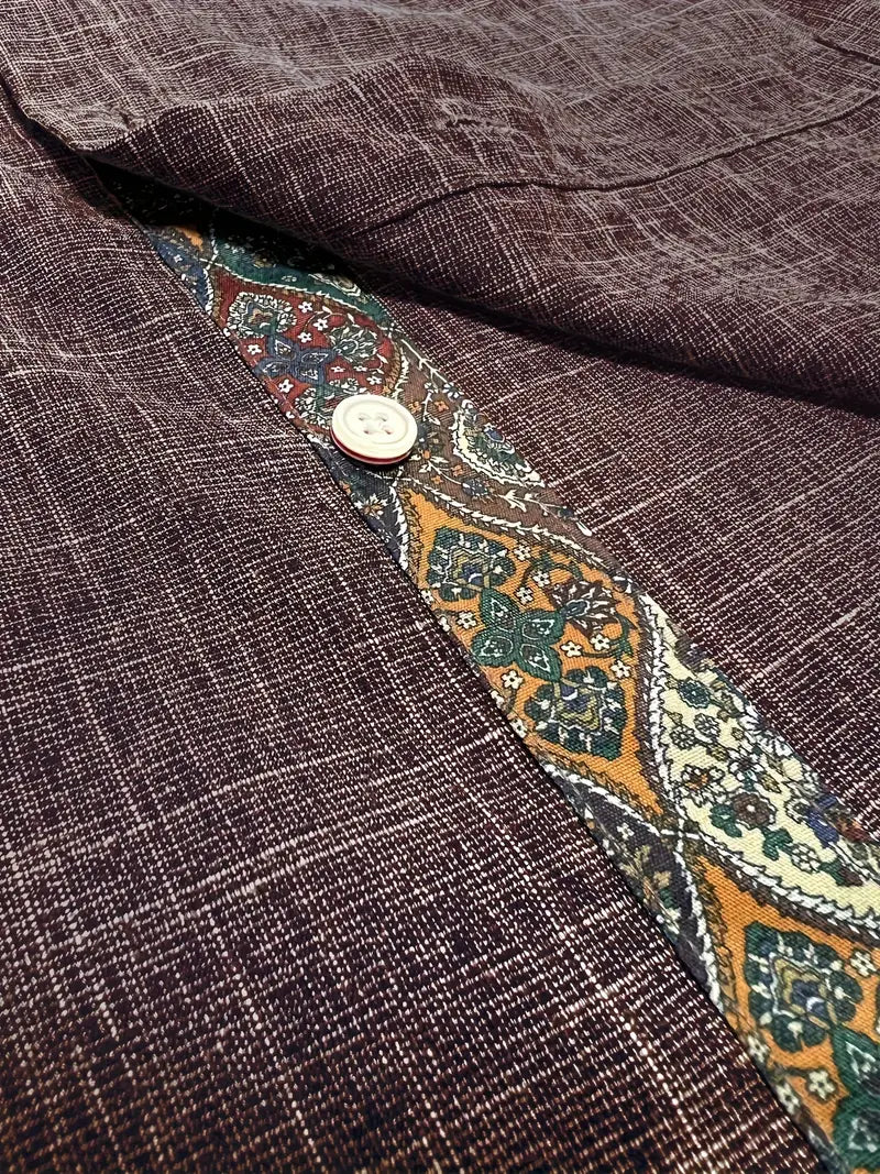 Teodoro | Modern Contrast Button-Up