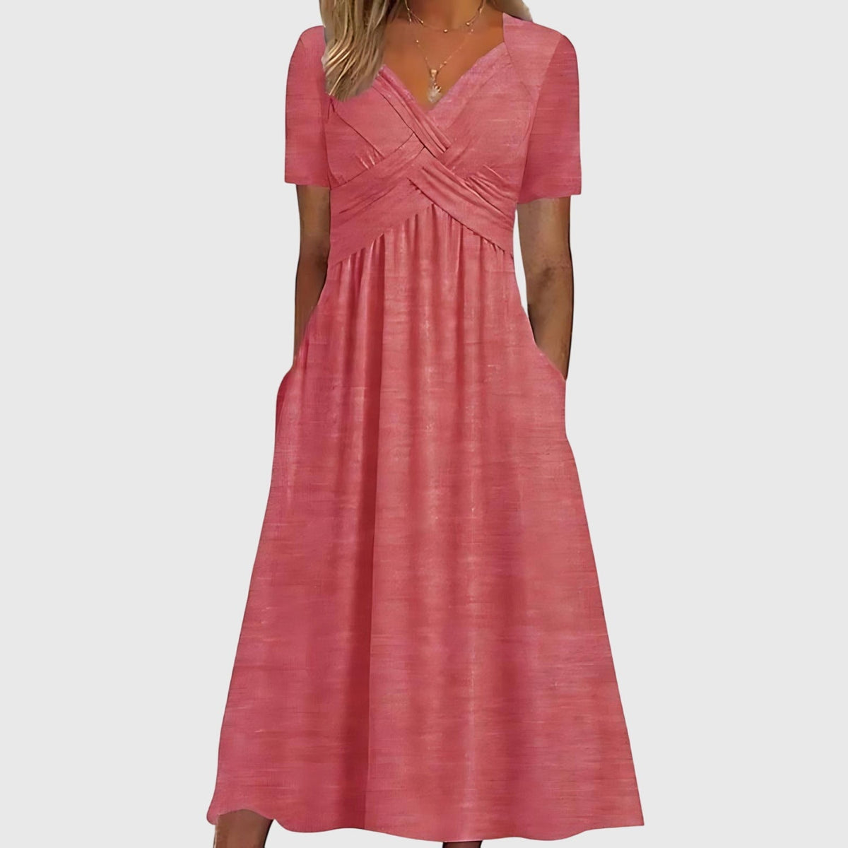 Camila | Timeless Tummy-Control Elegant Midi Dress