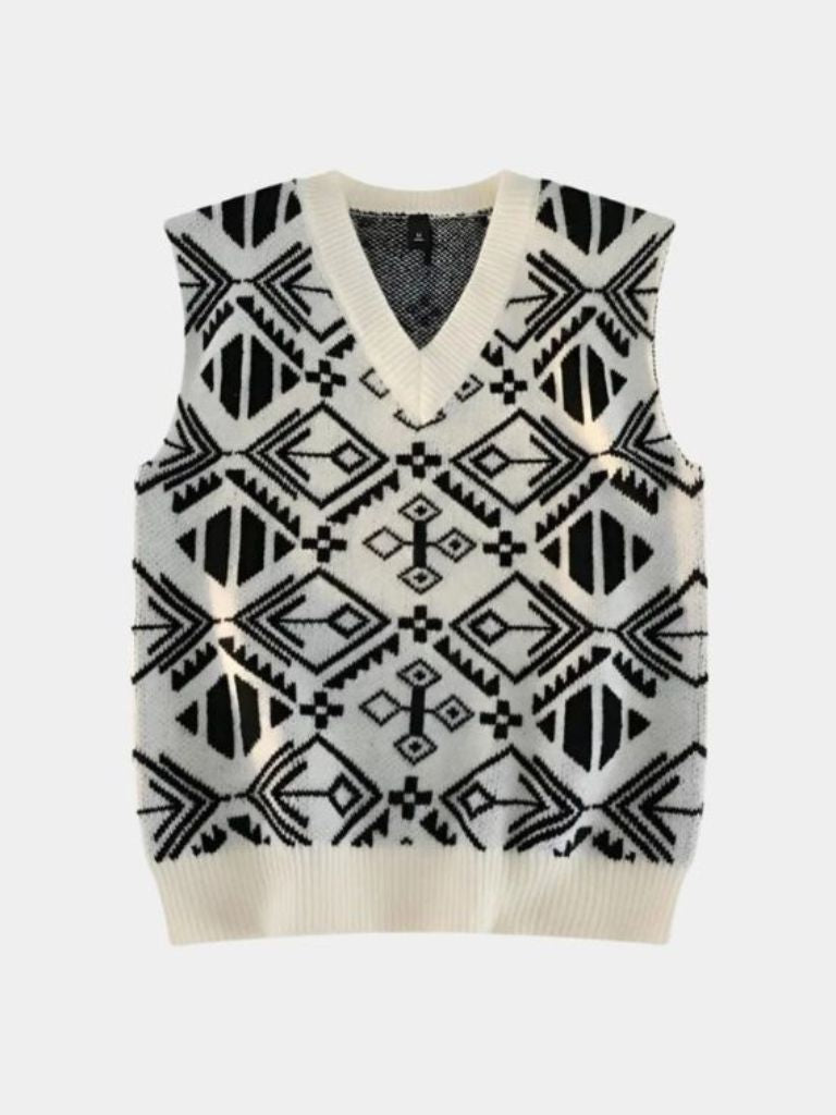 Torben | Academic Retro Knit Vest