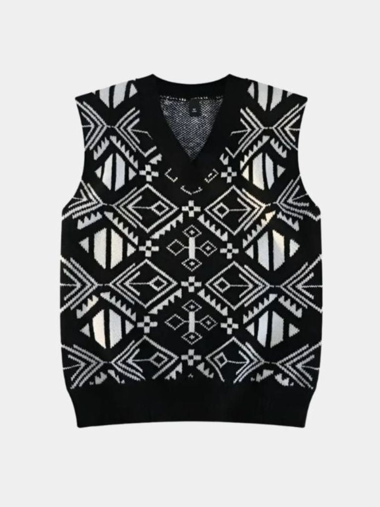 Torben | Academic Retro Knit Vest