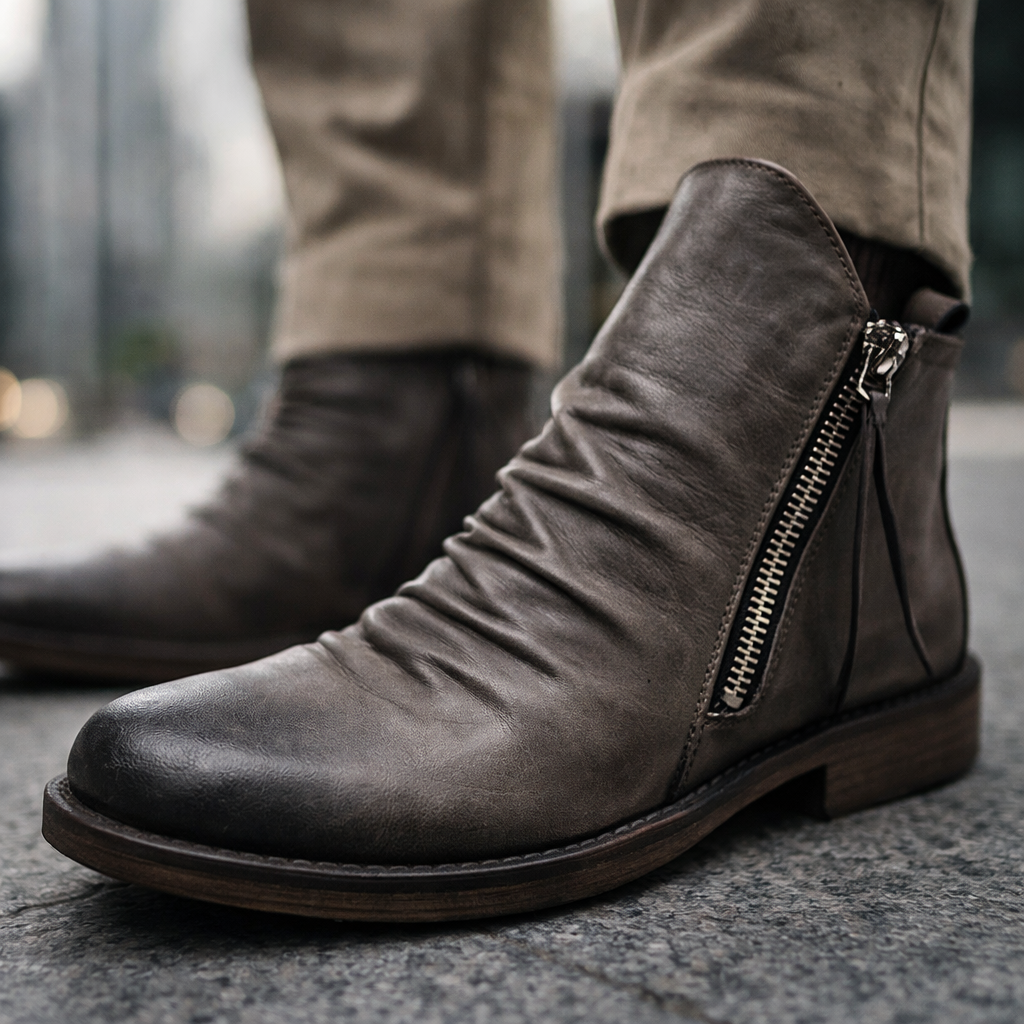 Classic Leather Chelsea Boots