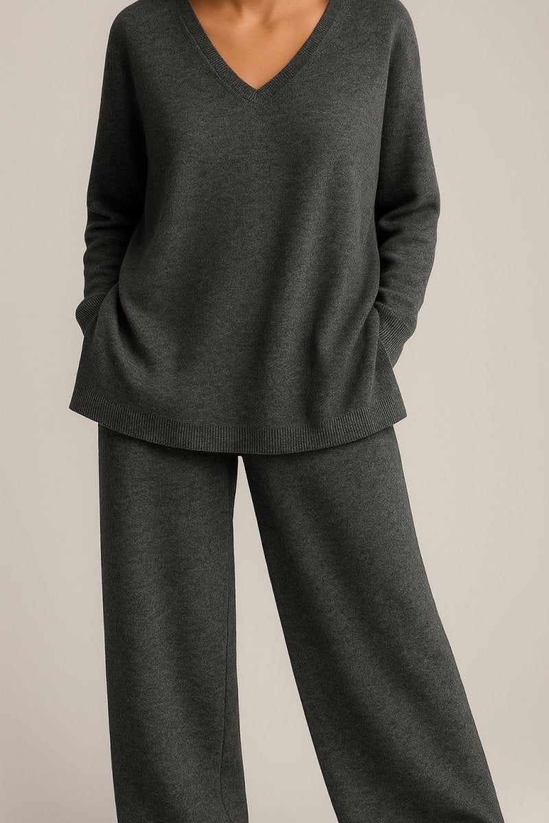 Scarlett | Soft V Neck Lounge Set