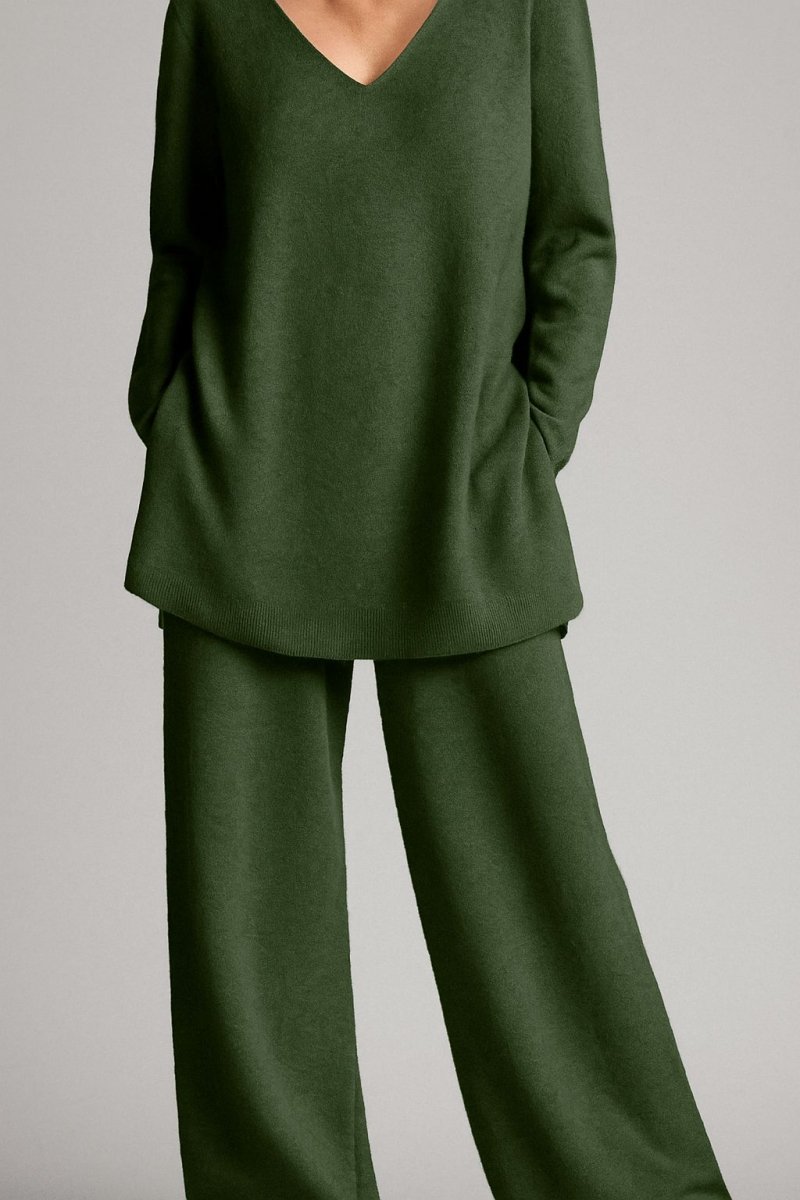 Scarlett | Soft V Neck Lounge Set