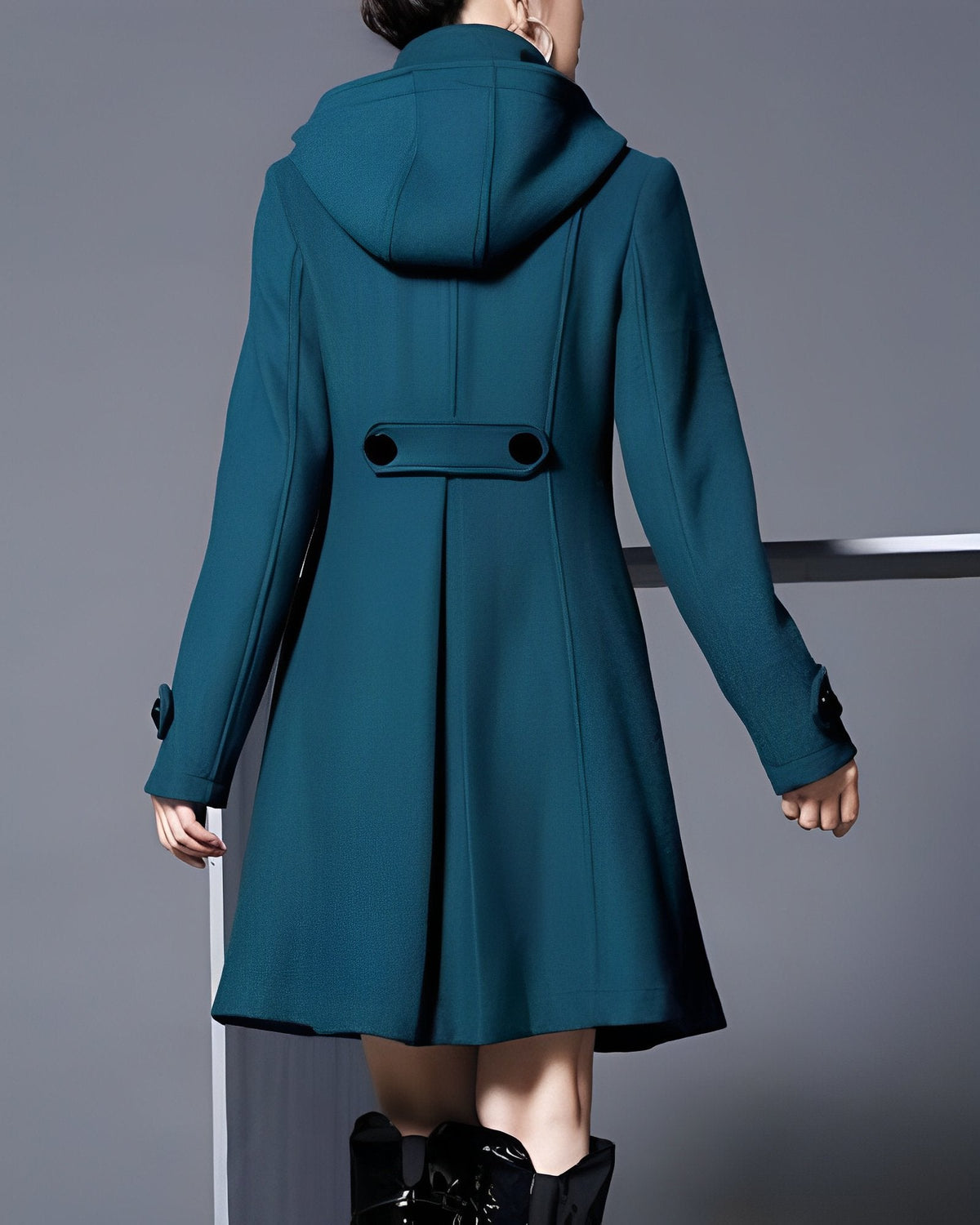 Harper | Refined Hooded Scarf Layer