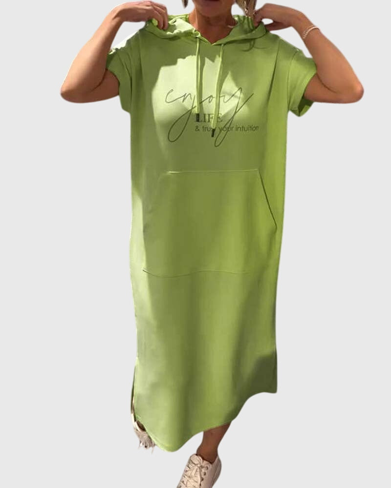 Sloane | Relaxed Hooded Everyday Comfort Dress