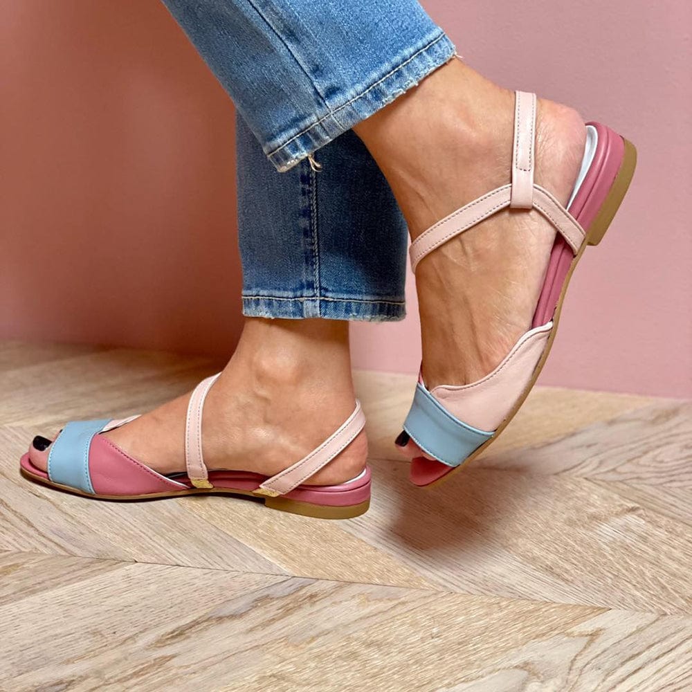 Clara | Color Block Flats