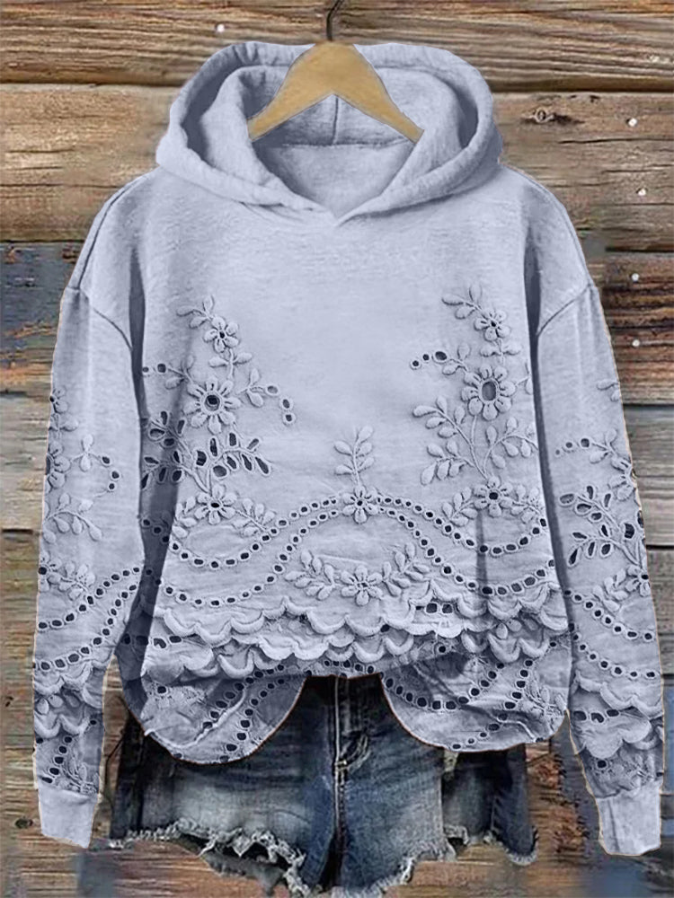 Lianne - Vintage Printed Hoodie