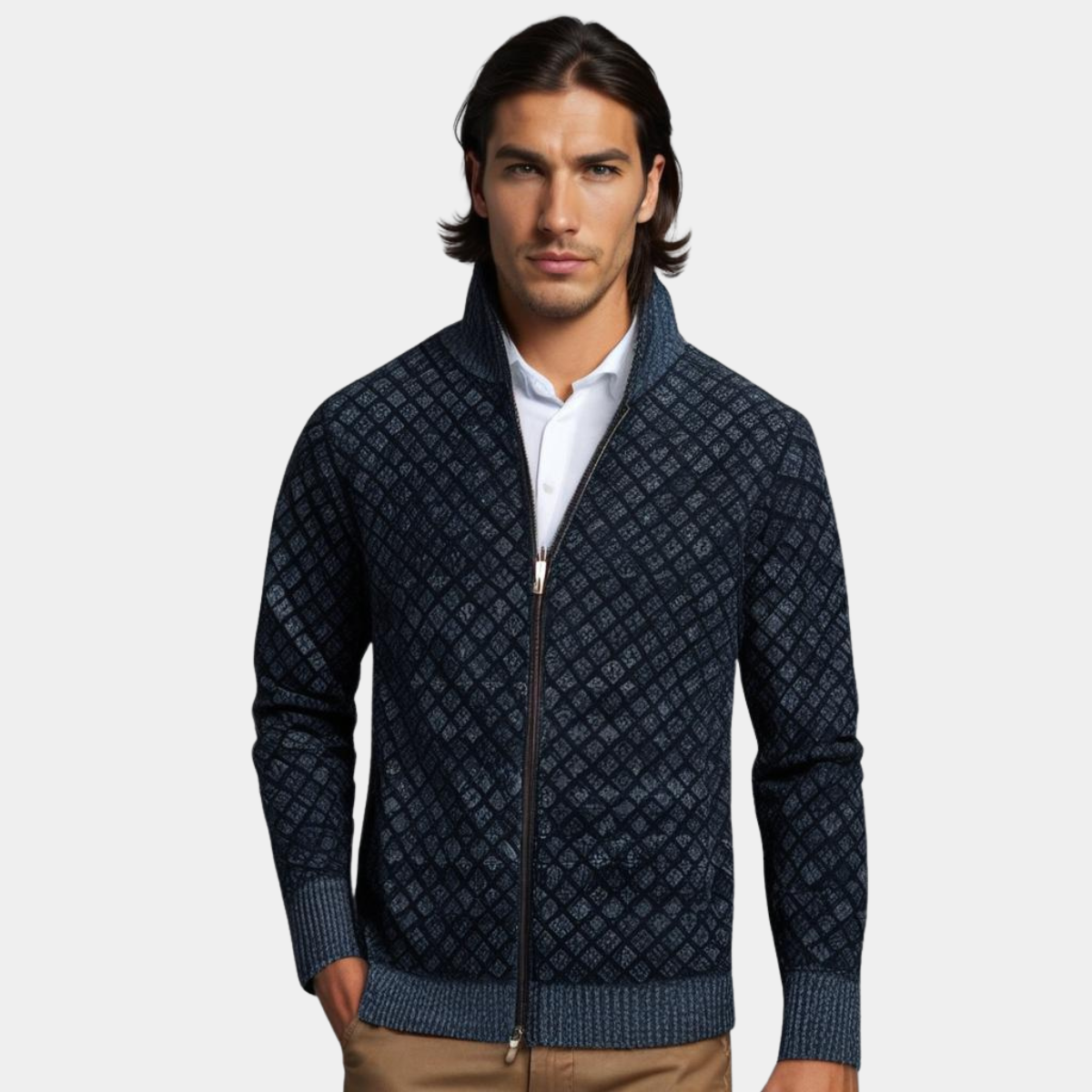 Daniel | Classic Cotton Cardigan