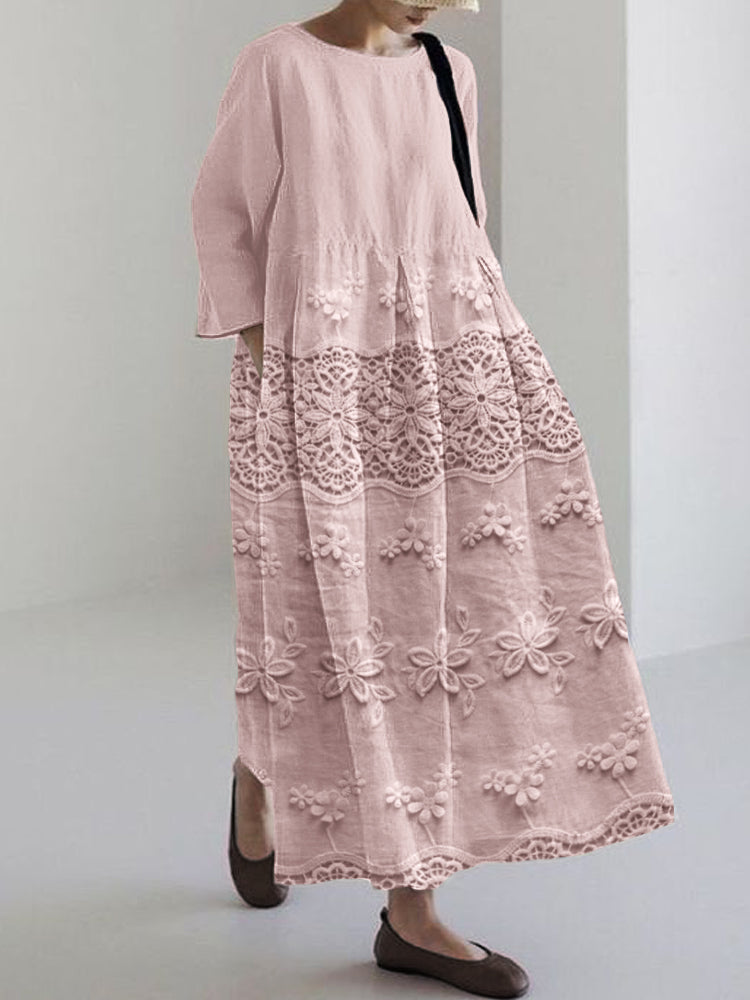 Raeven | Lace Printed Dress