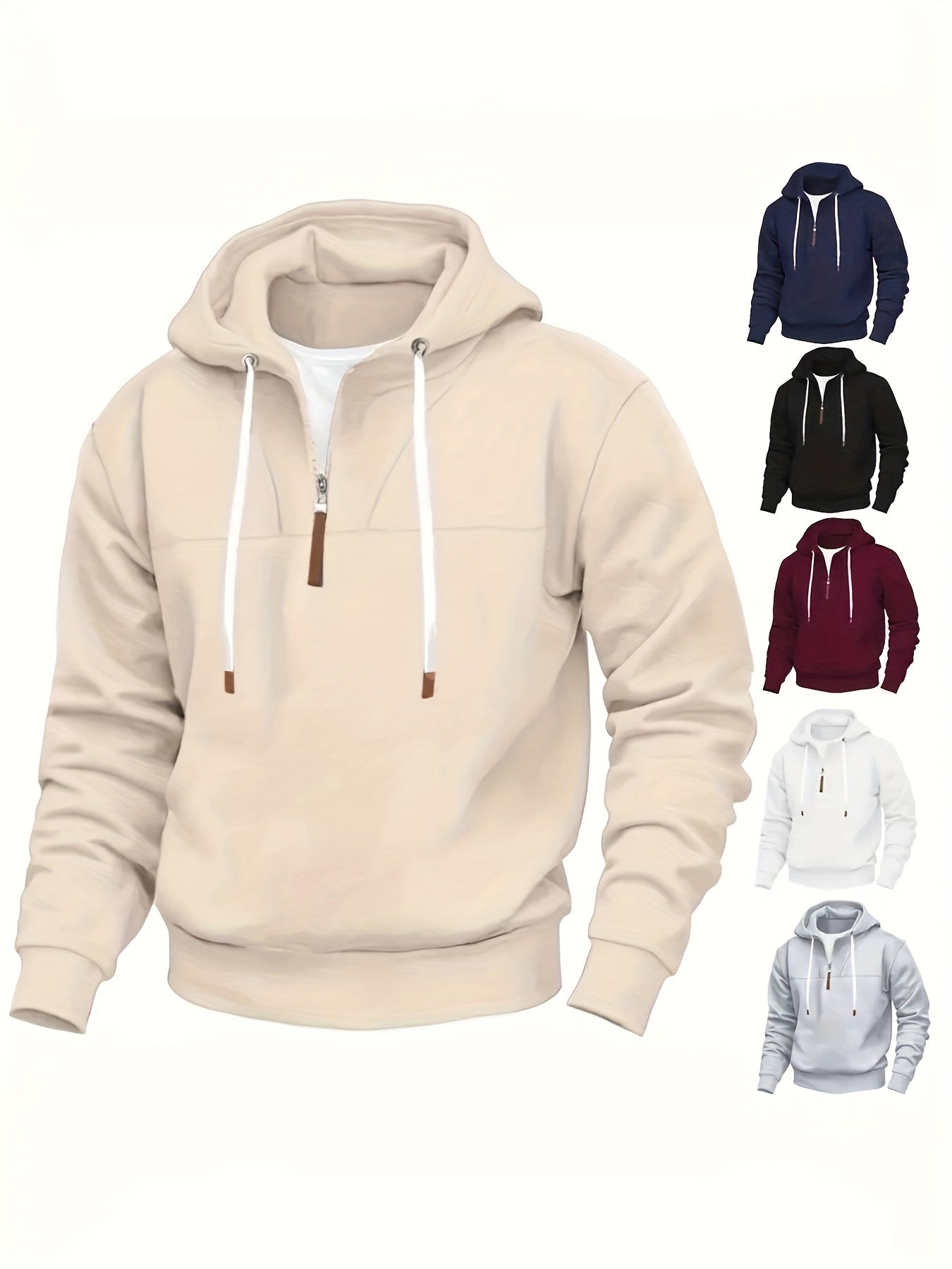 Kolton | Modern Half-Zip Hoodie