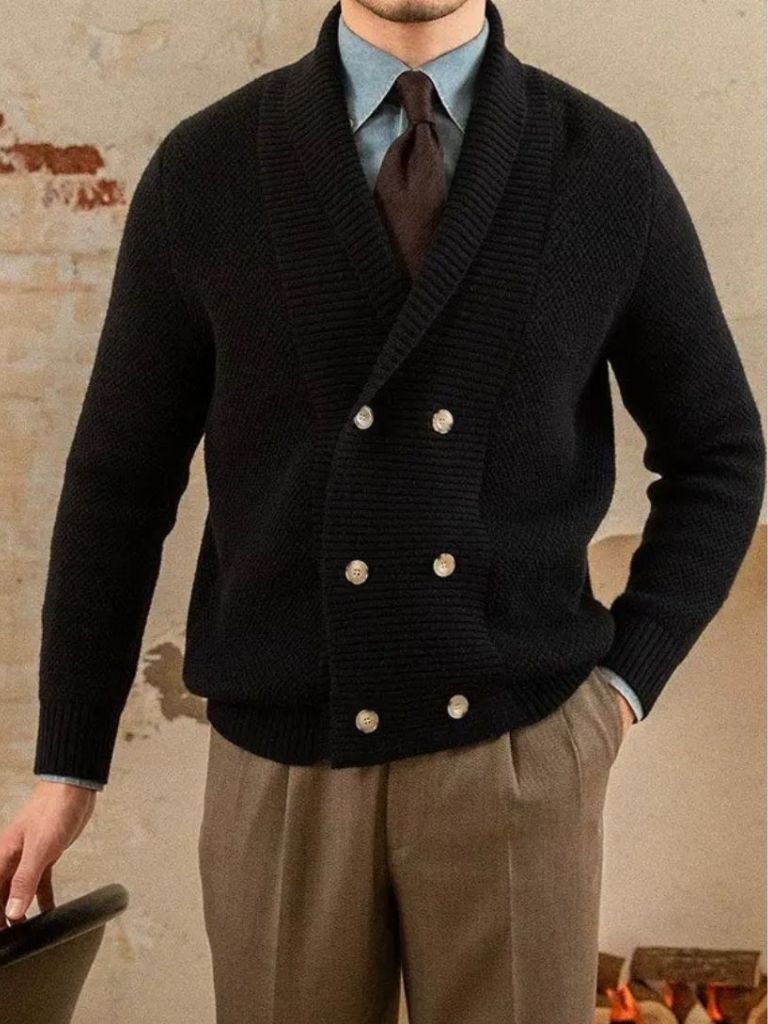 Idran | British Elegant Knit Cardigan