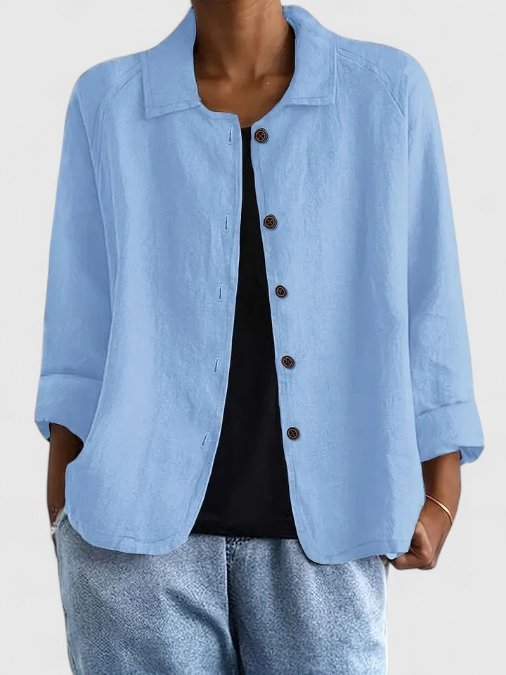 Corinne | Classic Cotton Light Top