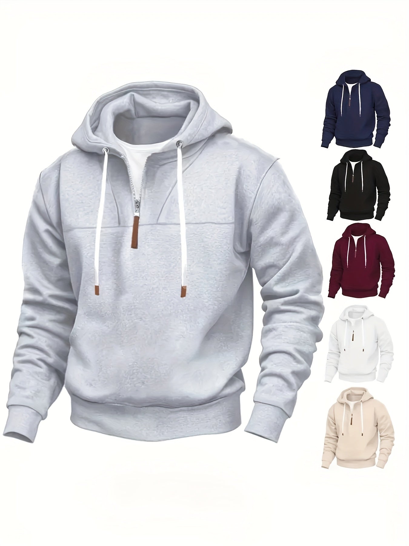 Kolton | Modern Half-Zip Hoodie