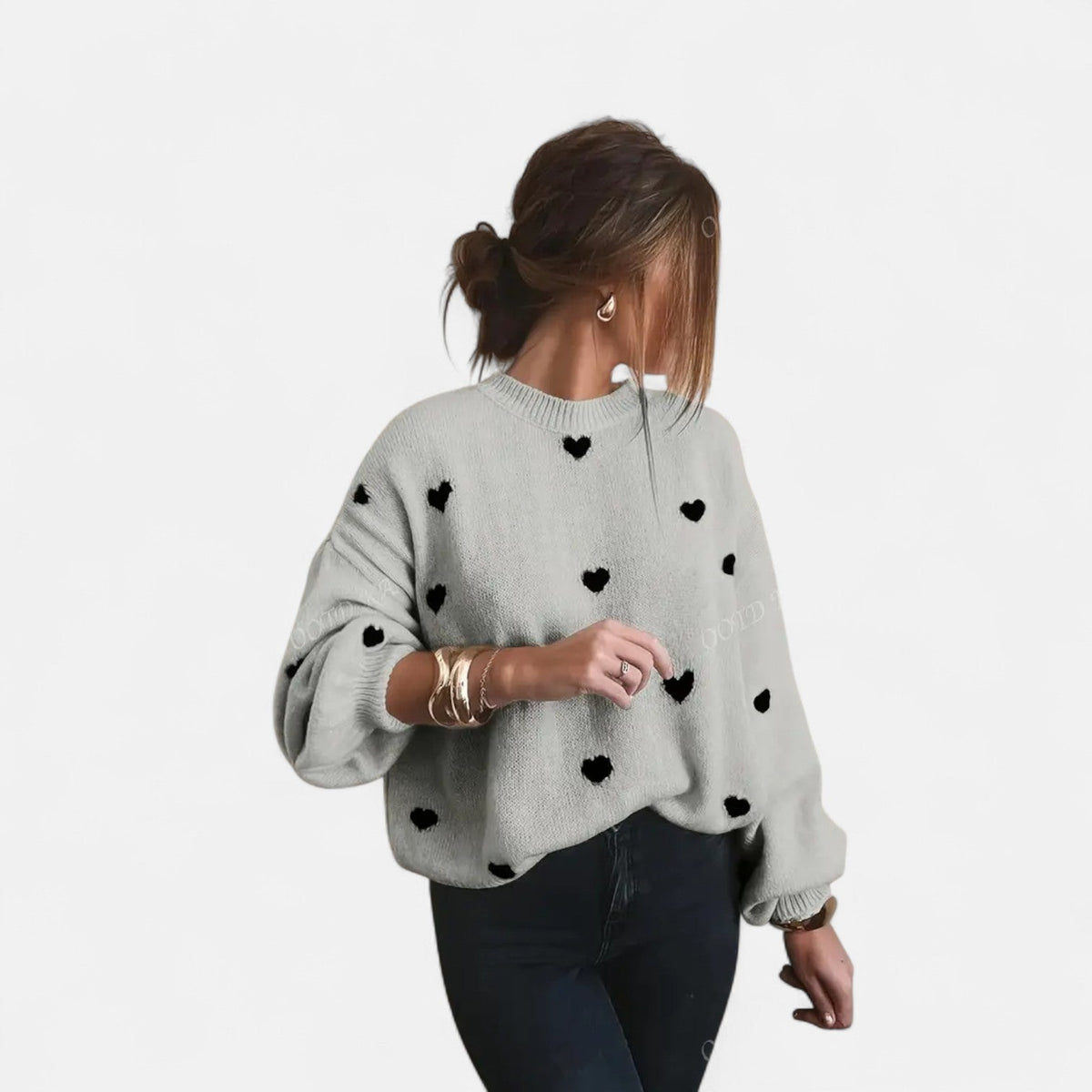 Cozy | Playful Heart Sweater