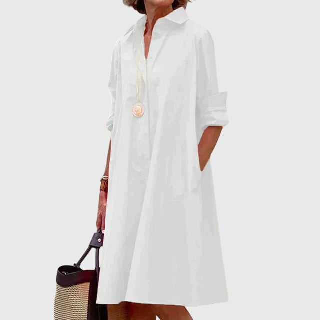 Hazel | Effortless Relaxed Pocket Charm Dress