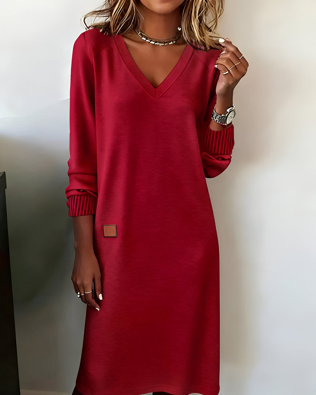 Keira | Flowing Cascade Elegance Dress