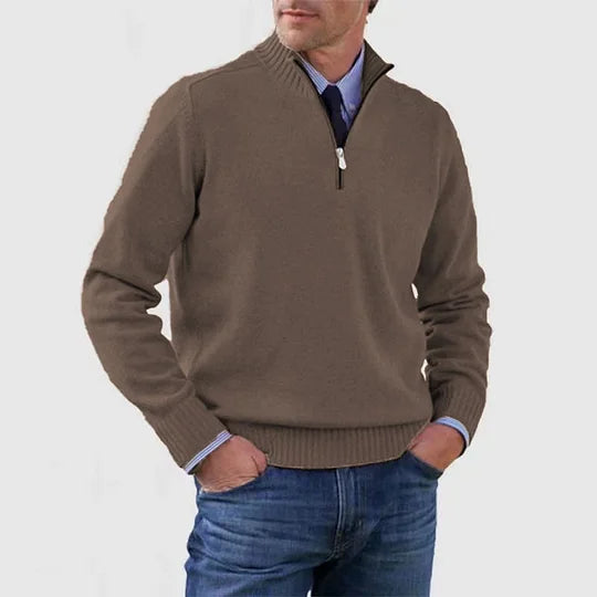Liam | Refined Half-Zip Sweater Warmth