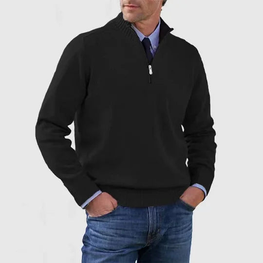 Liam | Refined Half-Zip Sweater Warmth