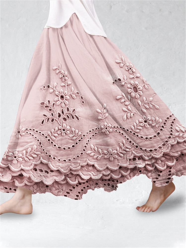 Cleo | Boho Printed Skirt