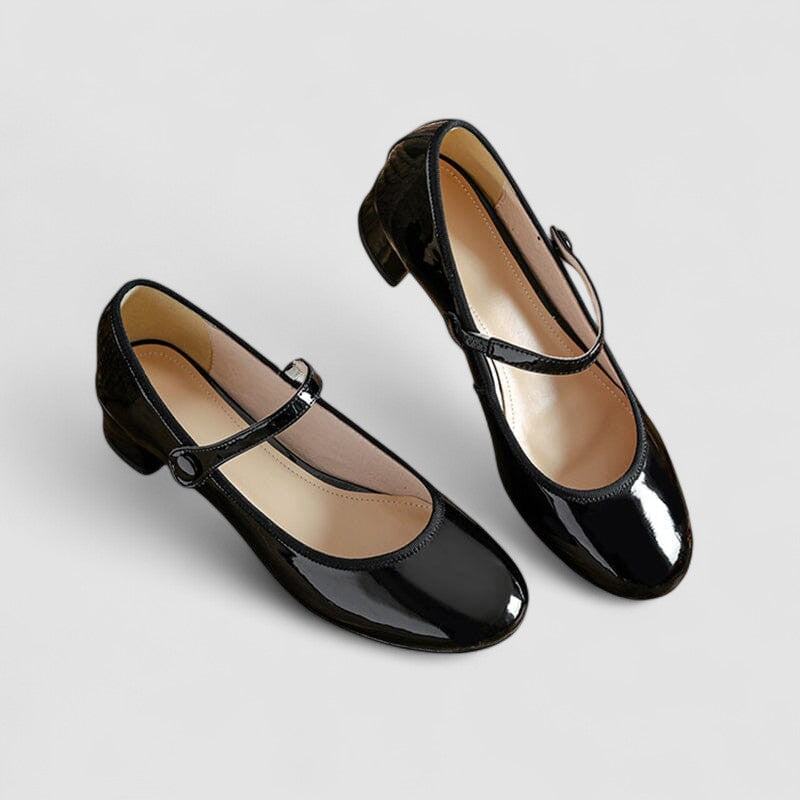Lena | Comfortable Low Heel Mary Jane