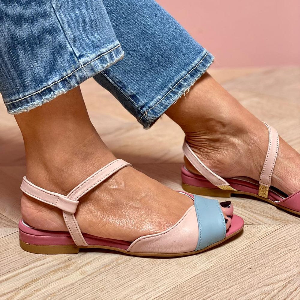 Clara | Color Block Flats