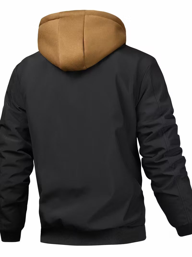 Sylvain | Hooded Air Force Jacket