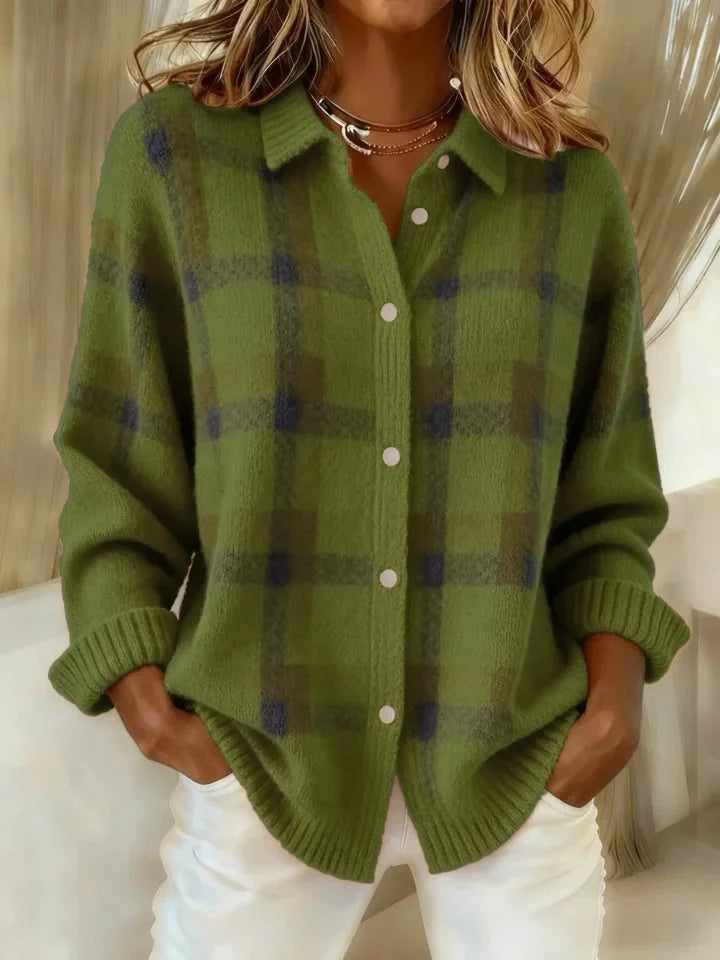 Haven | Cozy Checkered Sweater