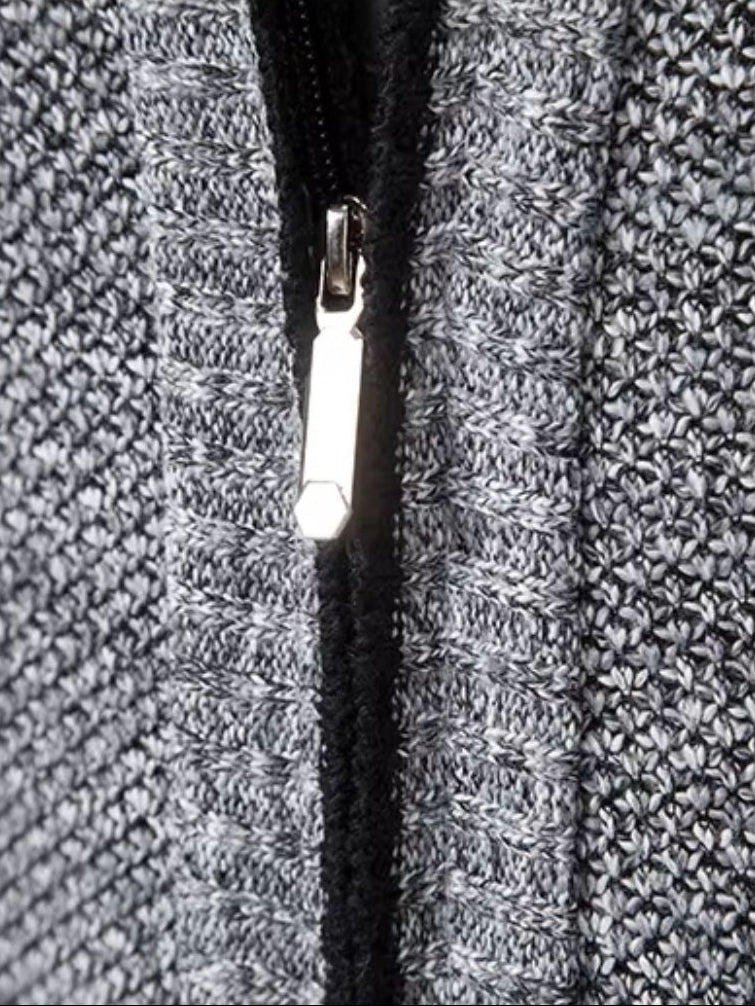 Soren | Elegant Full-Zip Sweater Vest