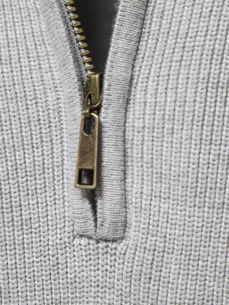 Jarell | Elegant Quarter Zip Sweater