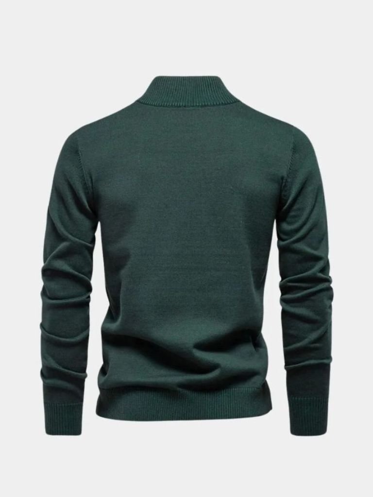 Orin  Essential Quarter-Zip Jumper Sweater