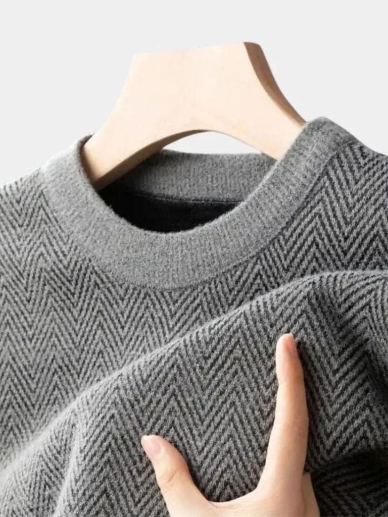 Cormac | Essential Wool Sweater -