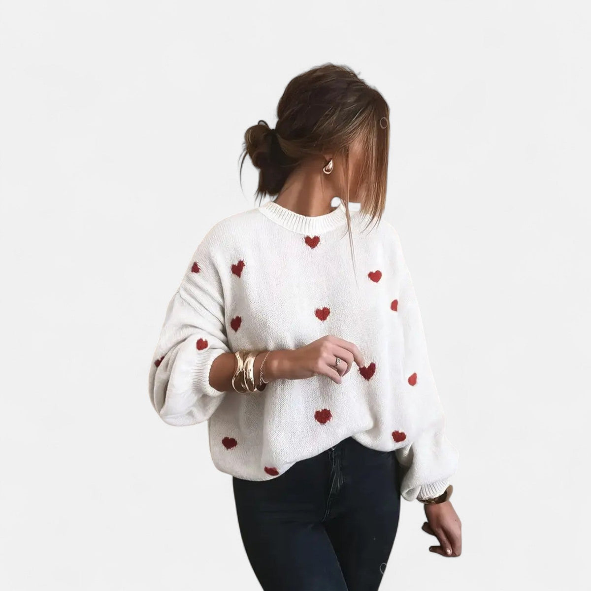 Cozy | Playful Heart Sweater