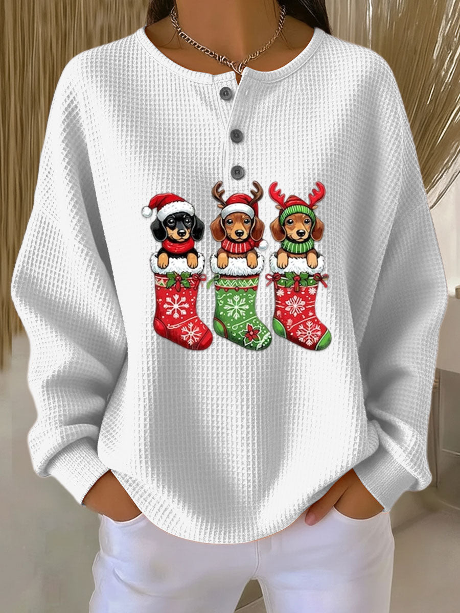 Trinity | Cozy Double Waffle Sweater