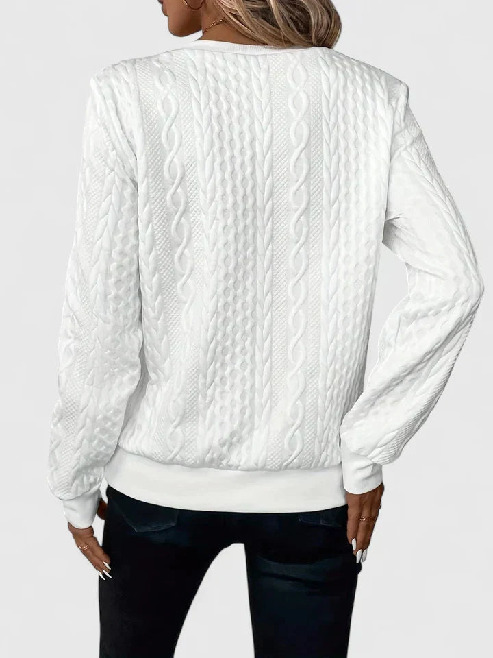 Ara | Modern Zipper Sweater