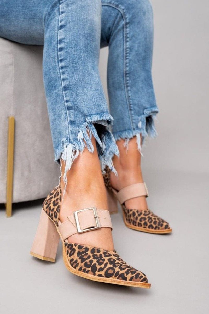 Sienna | Leopard Chic Heels